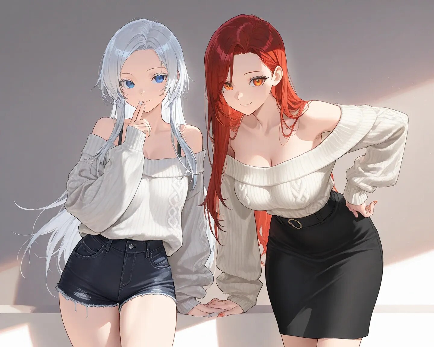 美女2人からのご奉仕