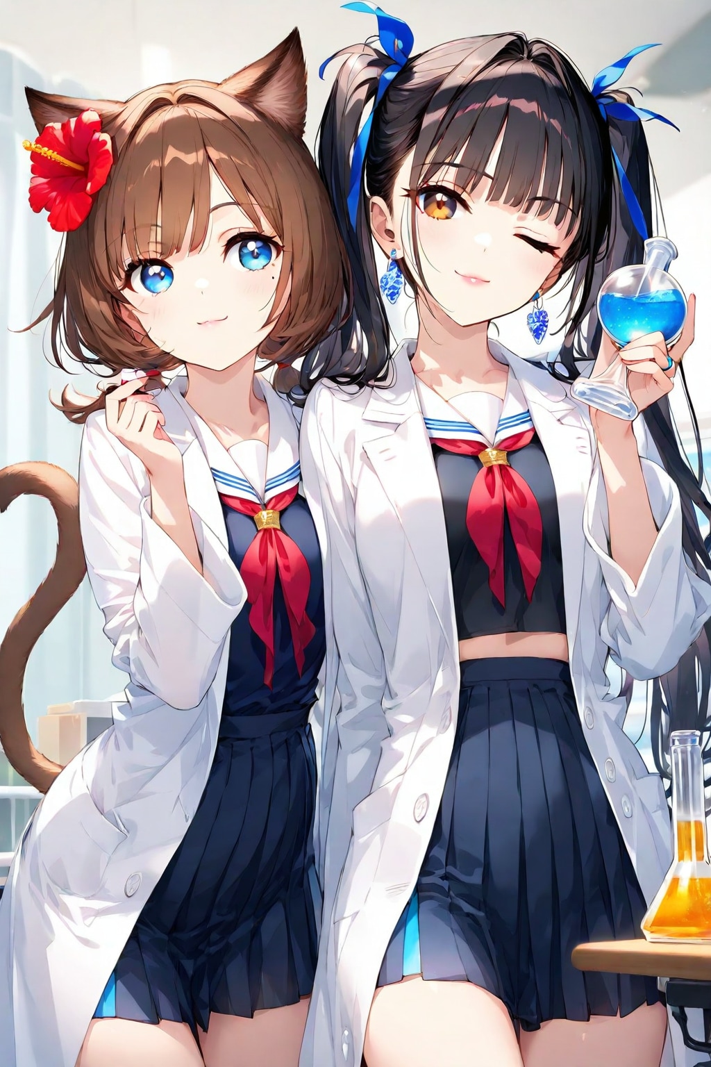 ちちぷい投稿企画のサイエンスを葵ちゃんで生成したら❗️