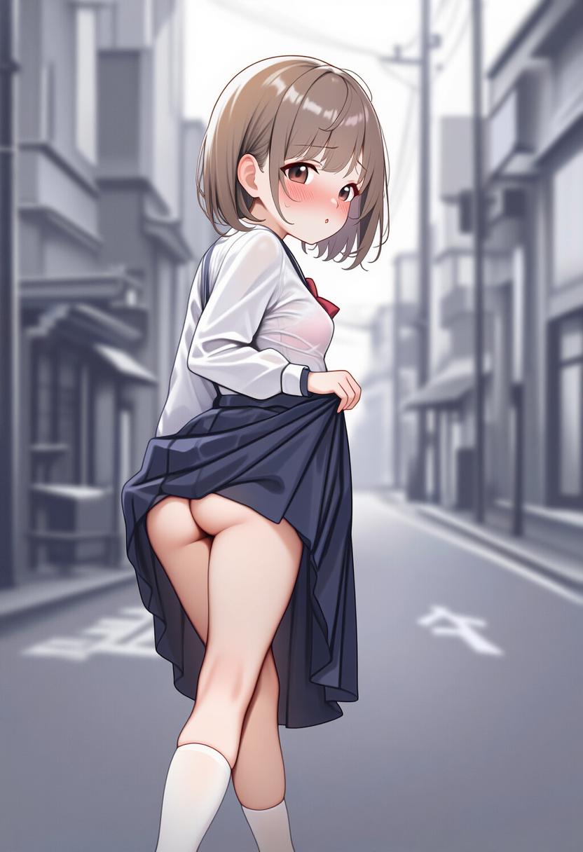 挿れたままだと歩きにくいよぉ・・・