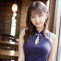 中華街を散策する女性 2 8枚目