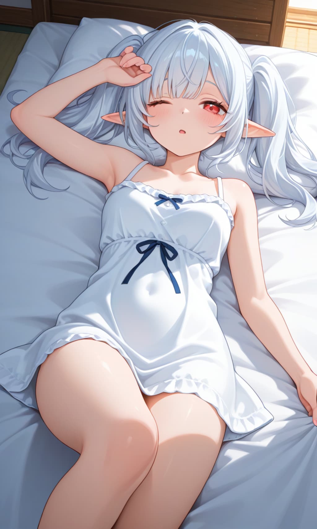 休みの日のシロネさん