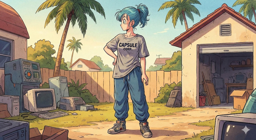 初代ドラゴンボールEDのブルマのイラストはかわいいと思う