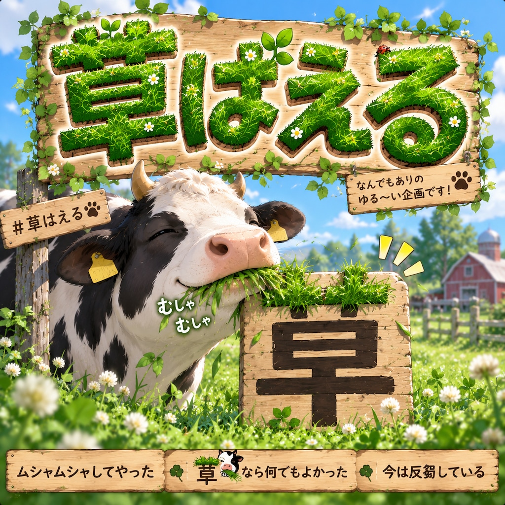 投稿企画[草はえる]の質問受付の所とかー