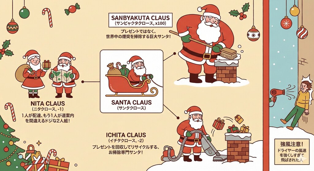 いろんなクロースさん