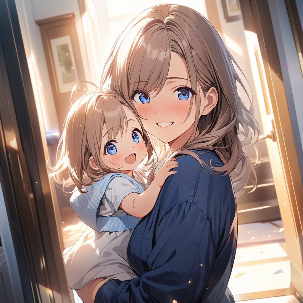 「おかえりっ」