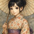 傘と少女 2 4枚目