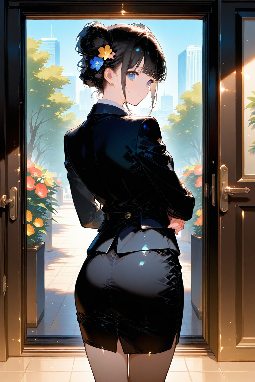 スーツのおだんごちゃん🍡✨ | の人気AIイラスト・グラビア