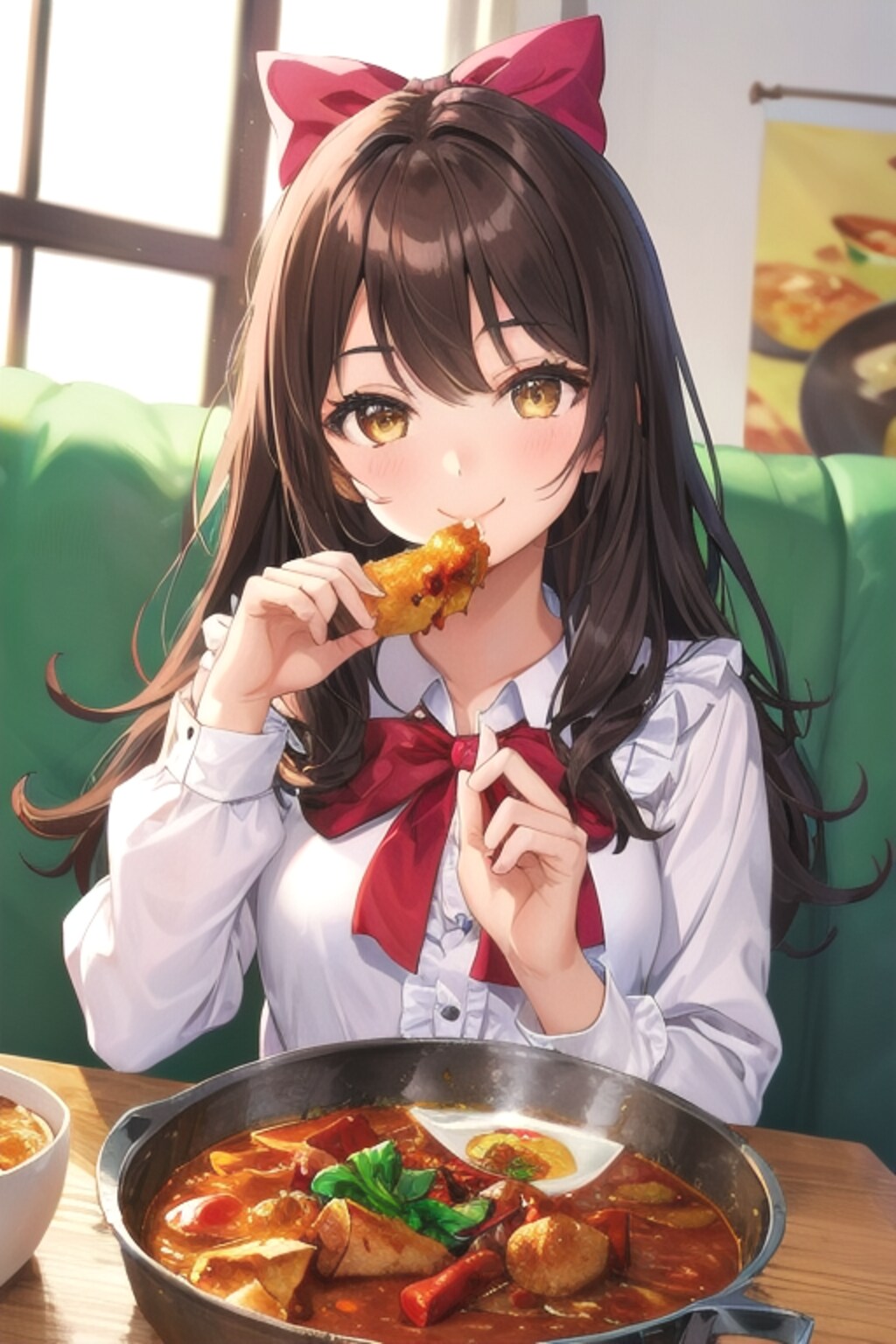 カレーうまうまっ♡なごみちゃん♡