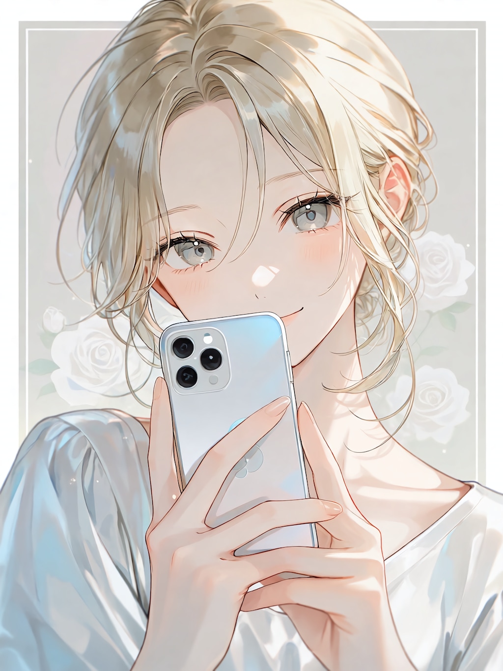 Roseglow in Her Eyes