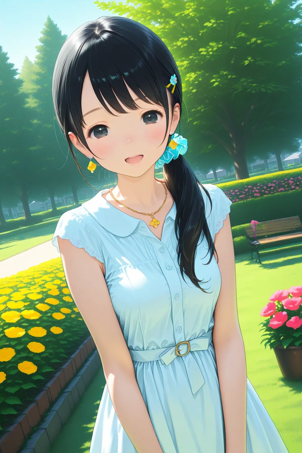 公園の長女ちゃん🌸✨