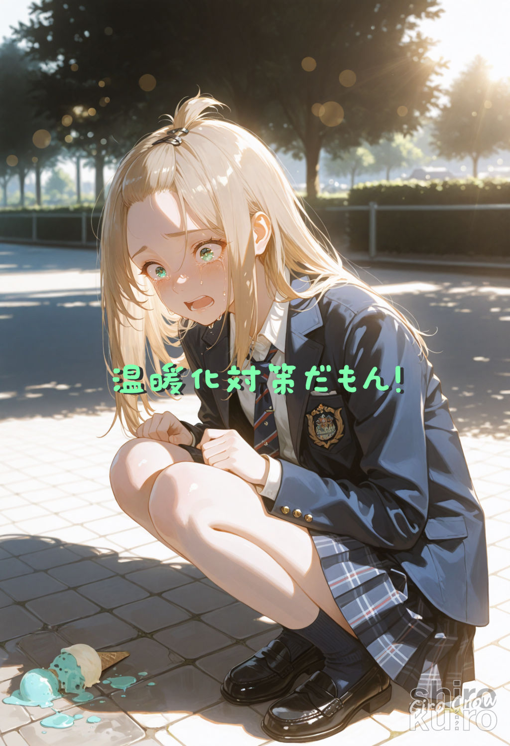 温暖化対策だもん！
