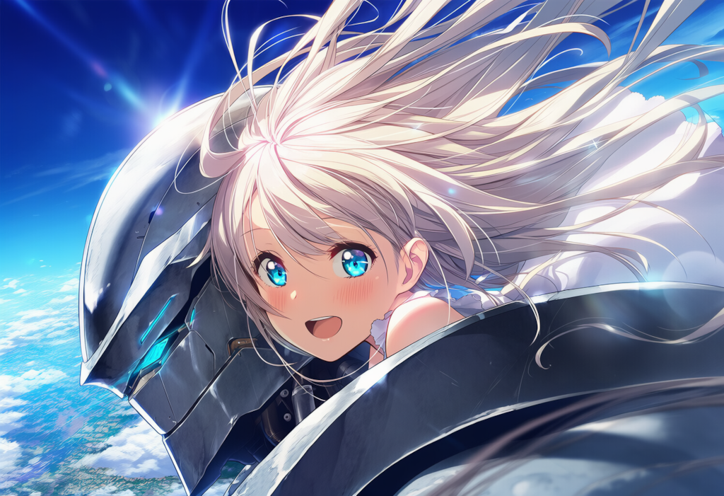 遺跡の守護者と少女の飛翔