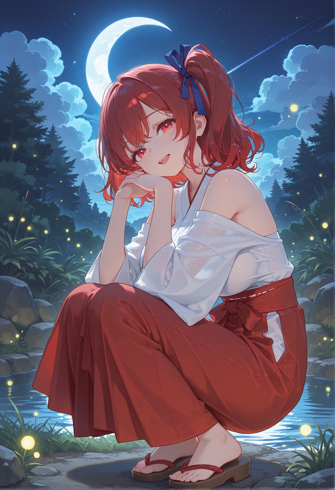 ホタルの夜