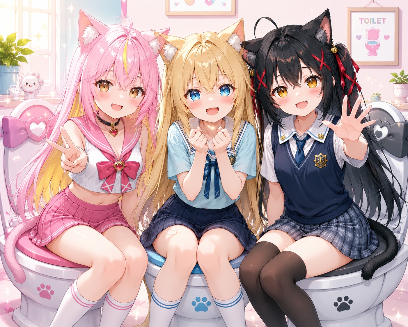 kuwakさんのネコミミウチノコ | の人気AIイラスト・グラビア