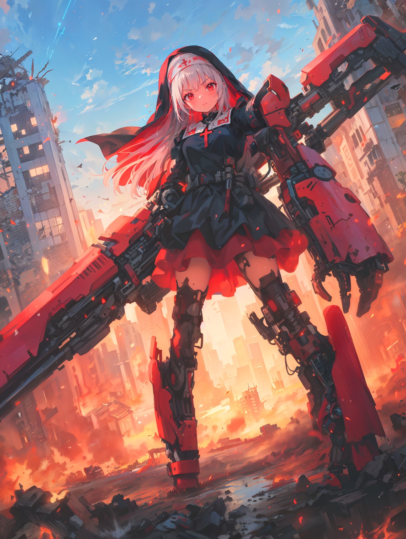 スカーレットフルアーマー | の人気AIイラスト・グラビア