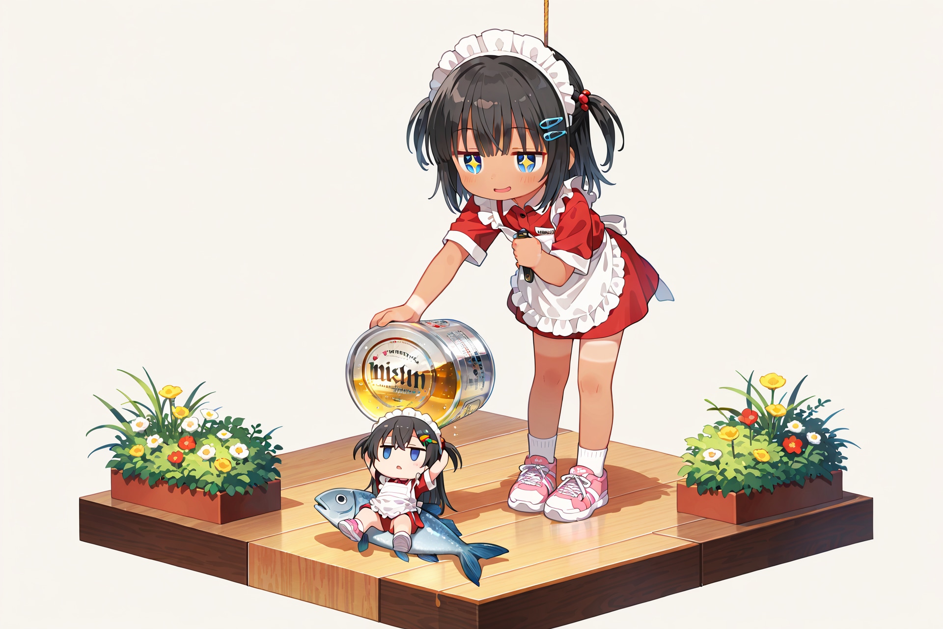 箱庭のこなつちゃん その23 | の人気AIイラスト・グラビア