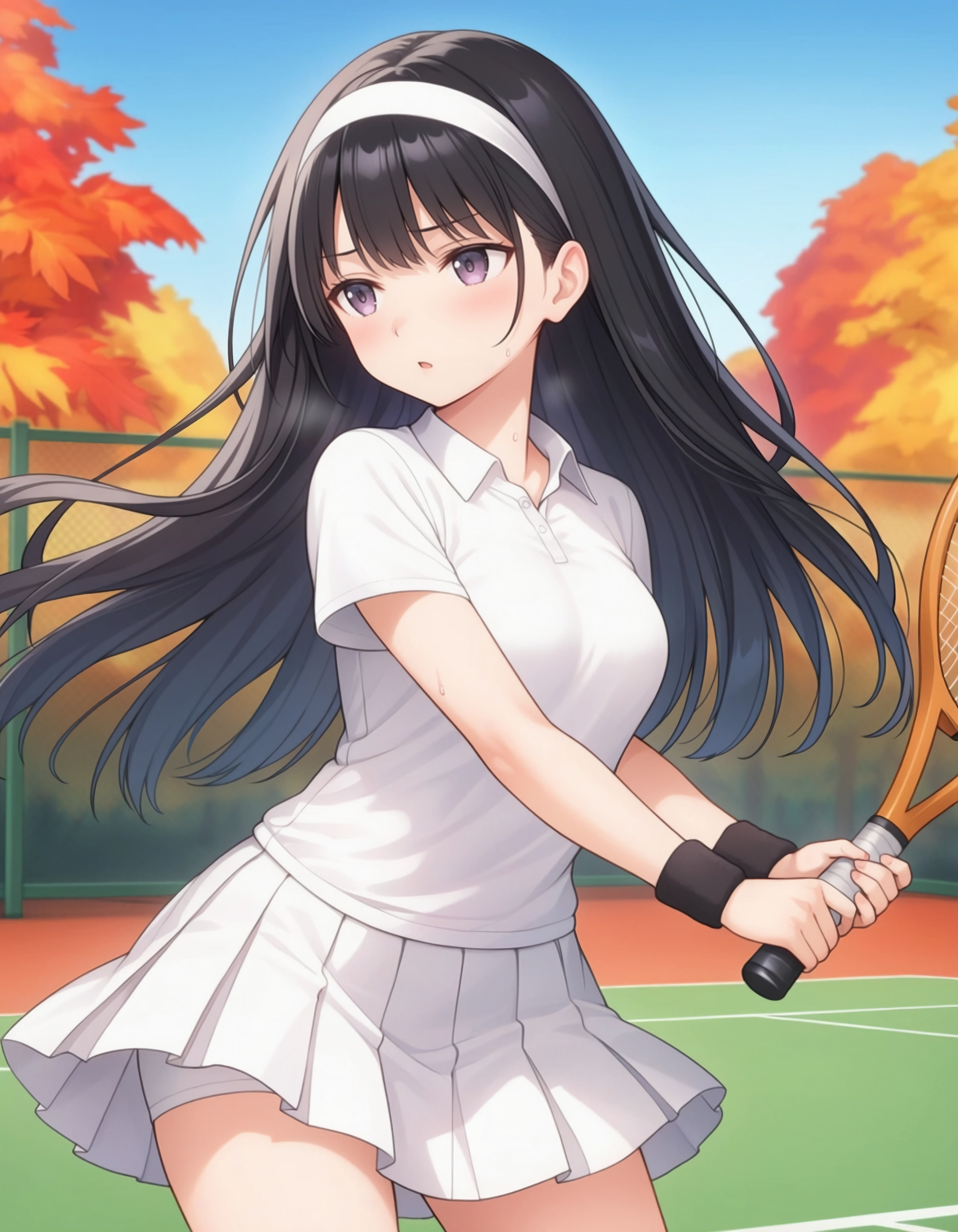 紅葉色のラリー | の人気AIイラスト・グラビア