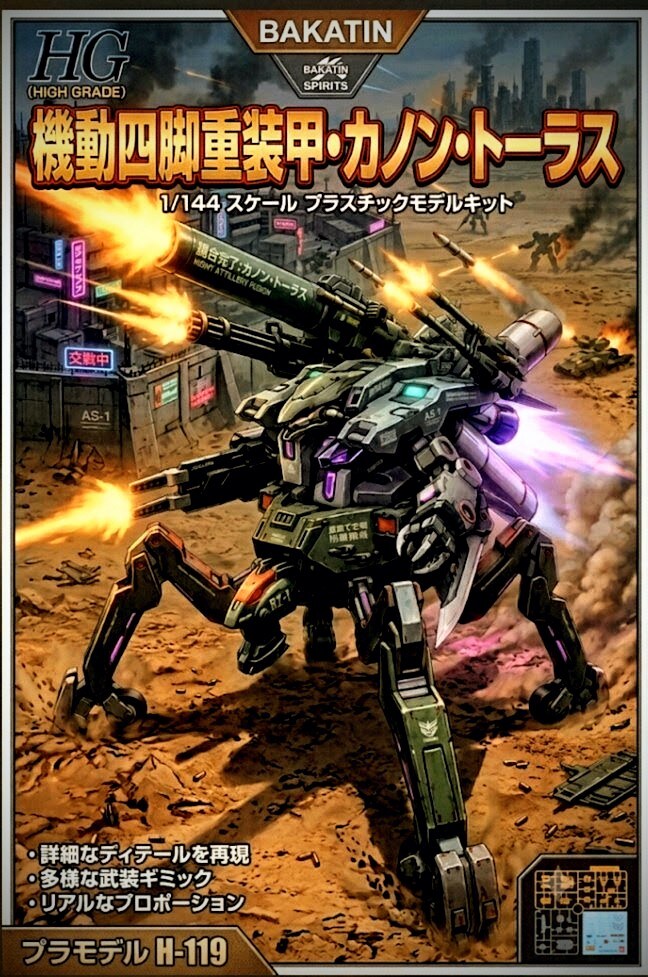 辺境の居住区を防衛する🐢四脚の亀機神