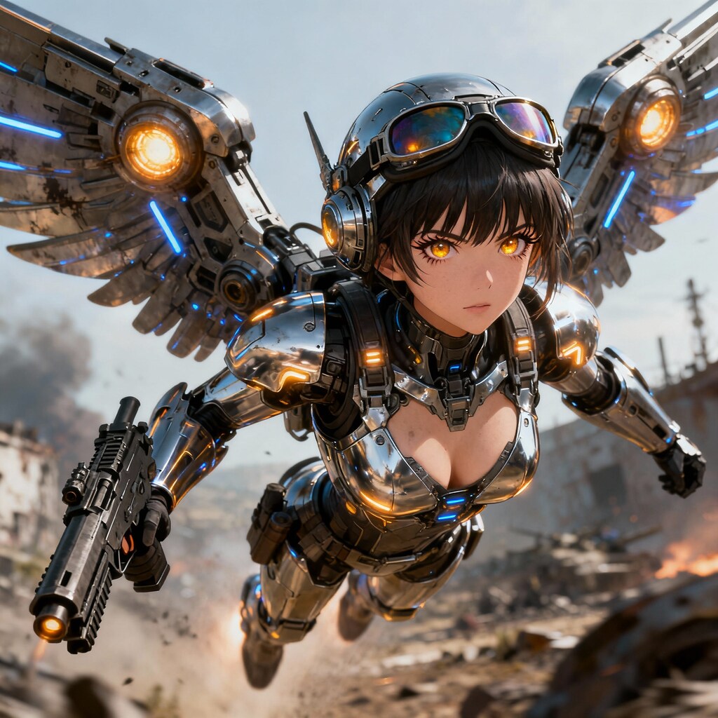 クロームエンジェルスーツ