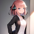 舌ぺろする中野二乃(五等分の花嫁) 5枚目