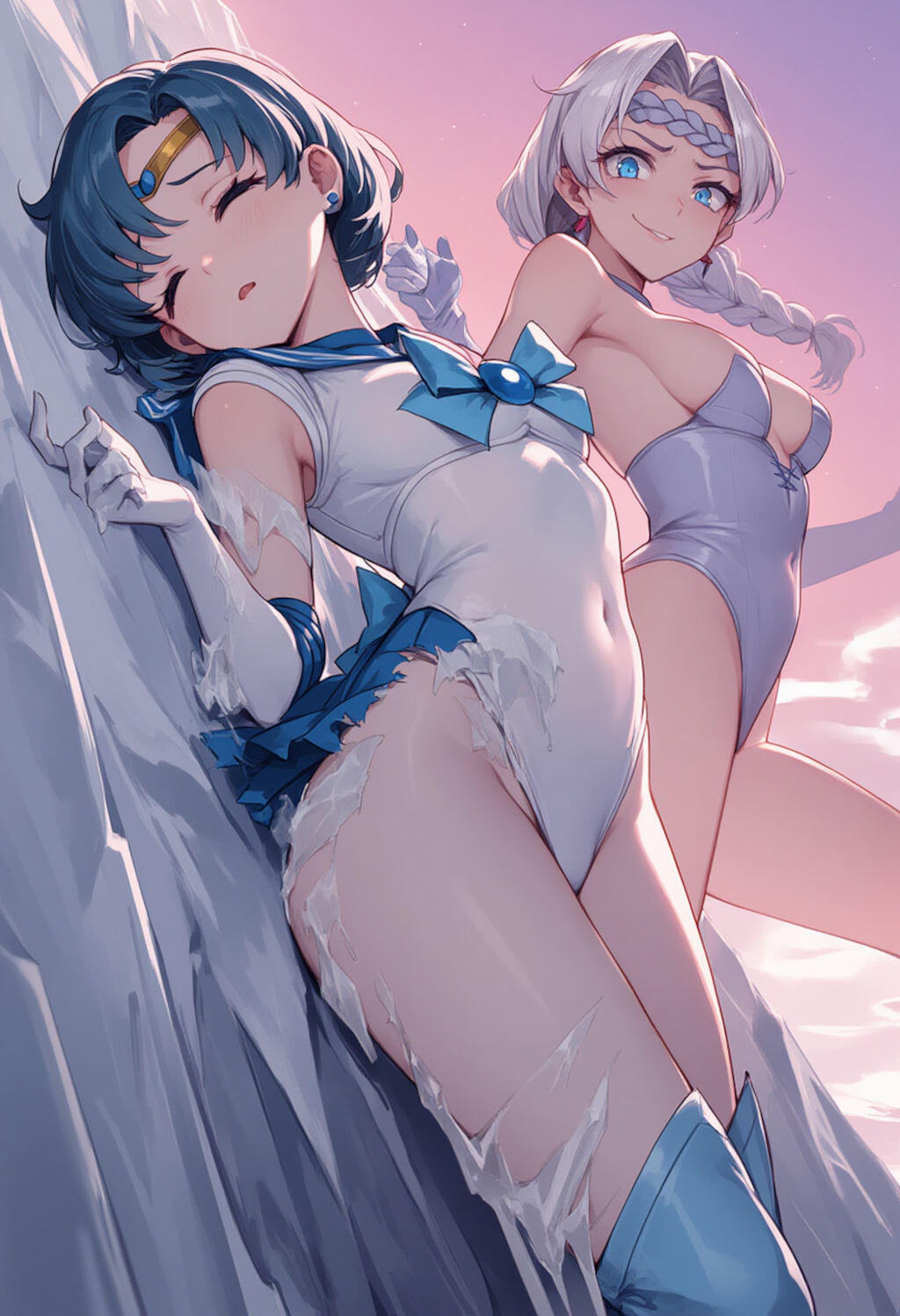 天才少女の氷漬け