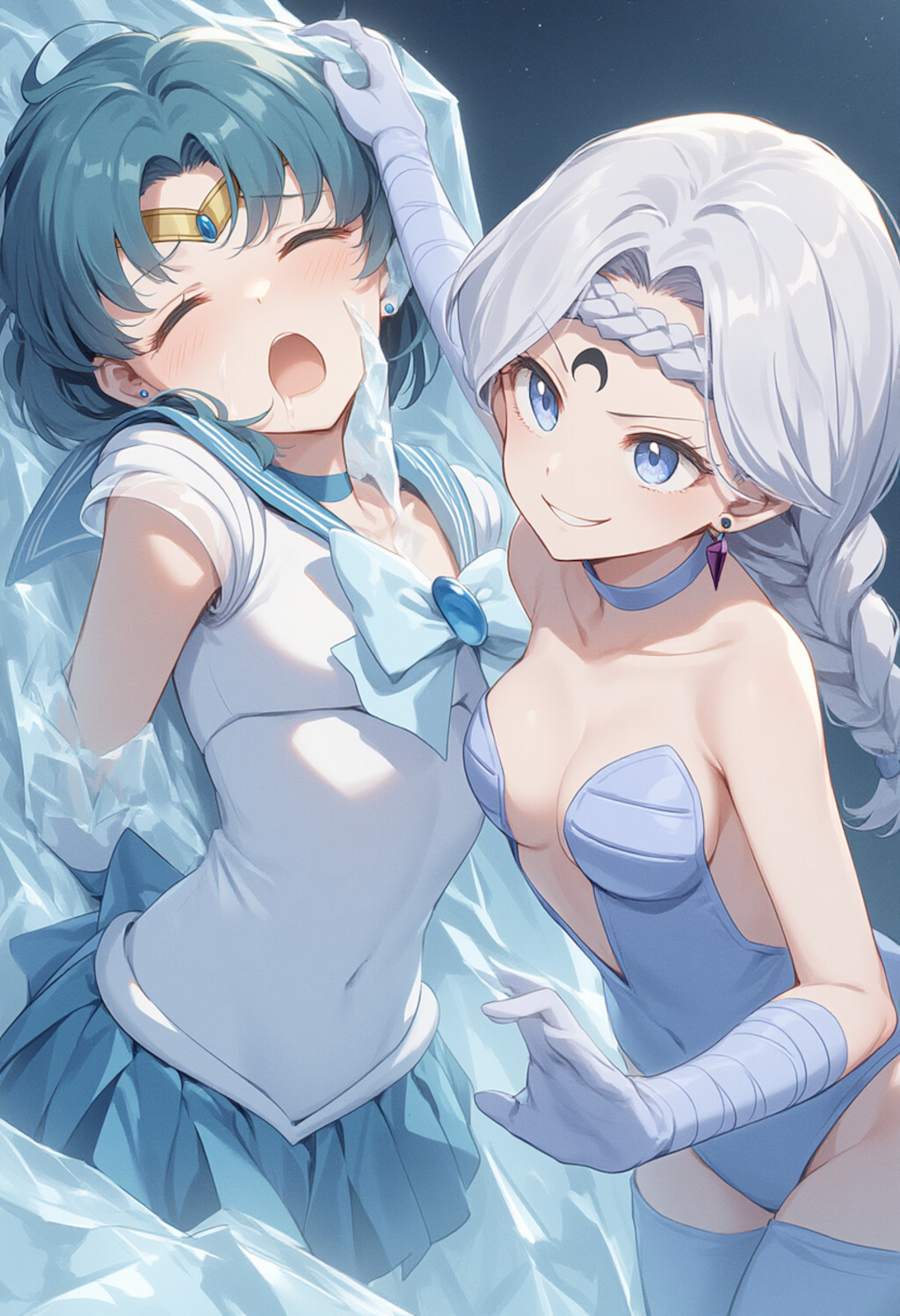 天才少女の氷漬け