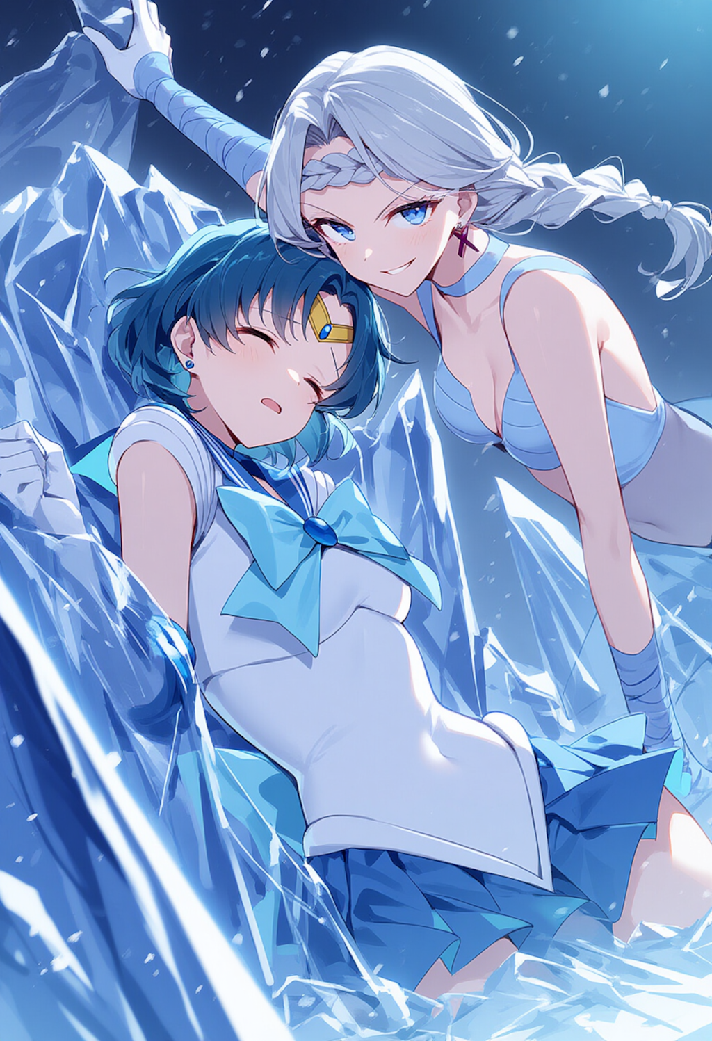 天才少女の氷漬け