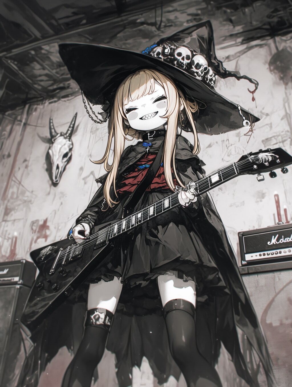 メイヘムちゃんの1人ブラックメタル