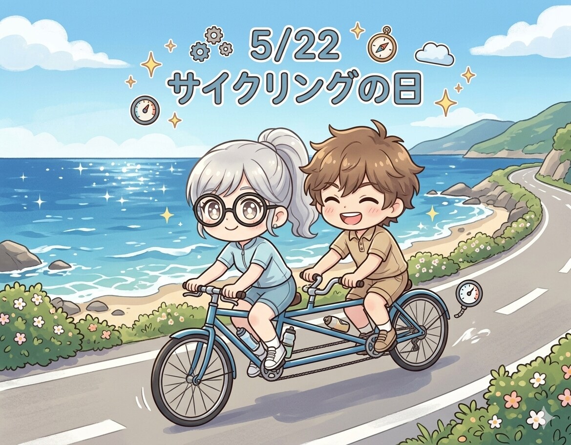 今日は「サイクリングの日」 | の人気AIイラスト・グラビア
