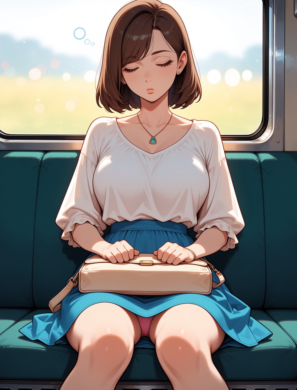 電車の中