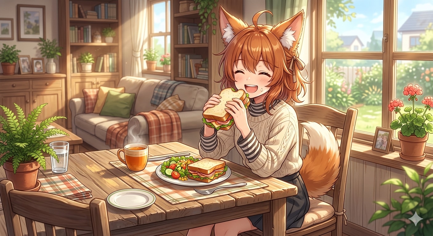 お昼ご飯 | の人気AIイラスト・グラビア