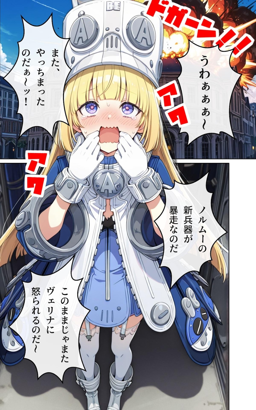 【マンガ 次回作】あの子を守るため墜落のヴェリナ
