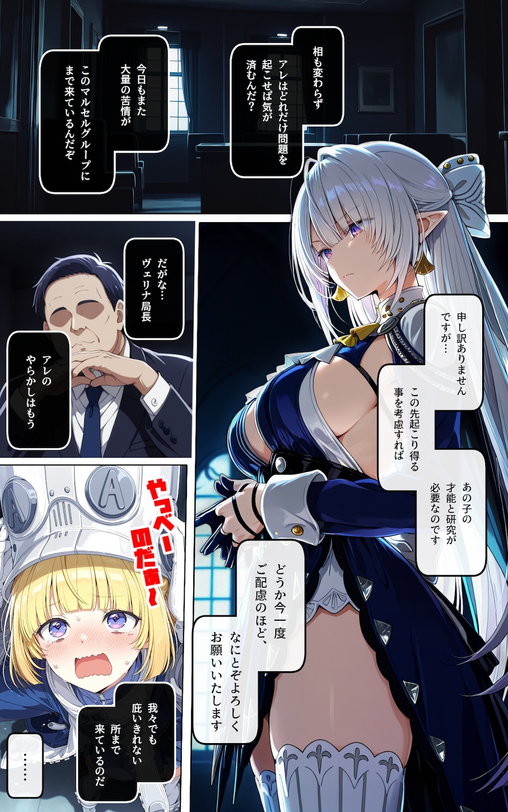 【マンガ 次回作】あの子を守るため墜落のヴェリナ