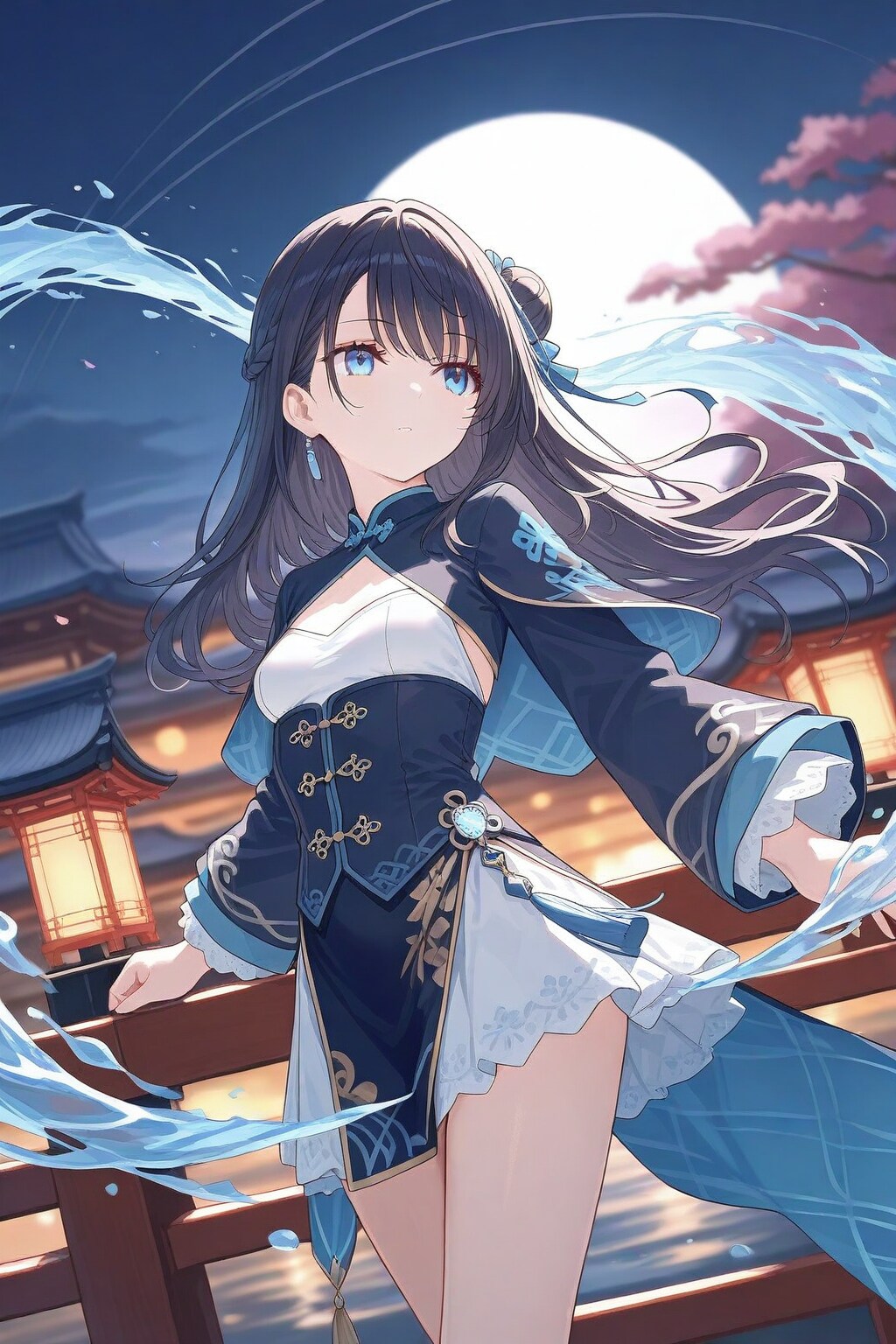 水の魔法(water vortex)