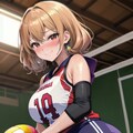 ドヤ顔バレー女子 2枚目