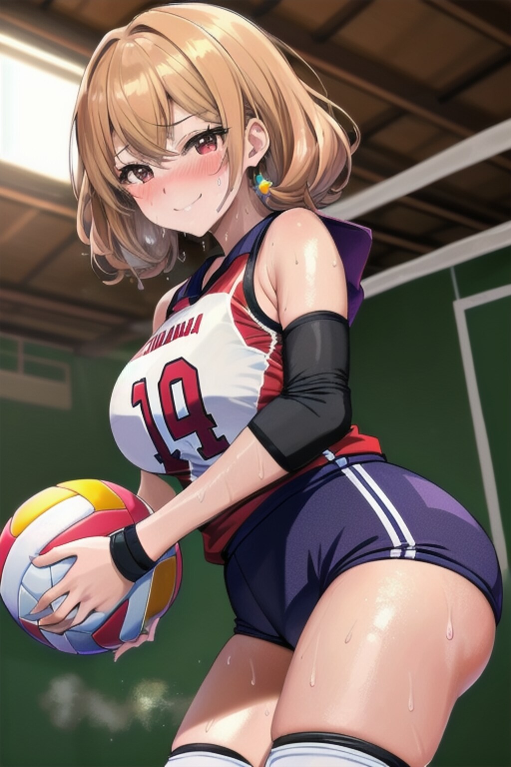 ドヤ顔バレー女子