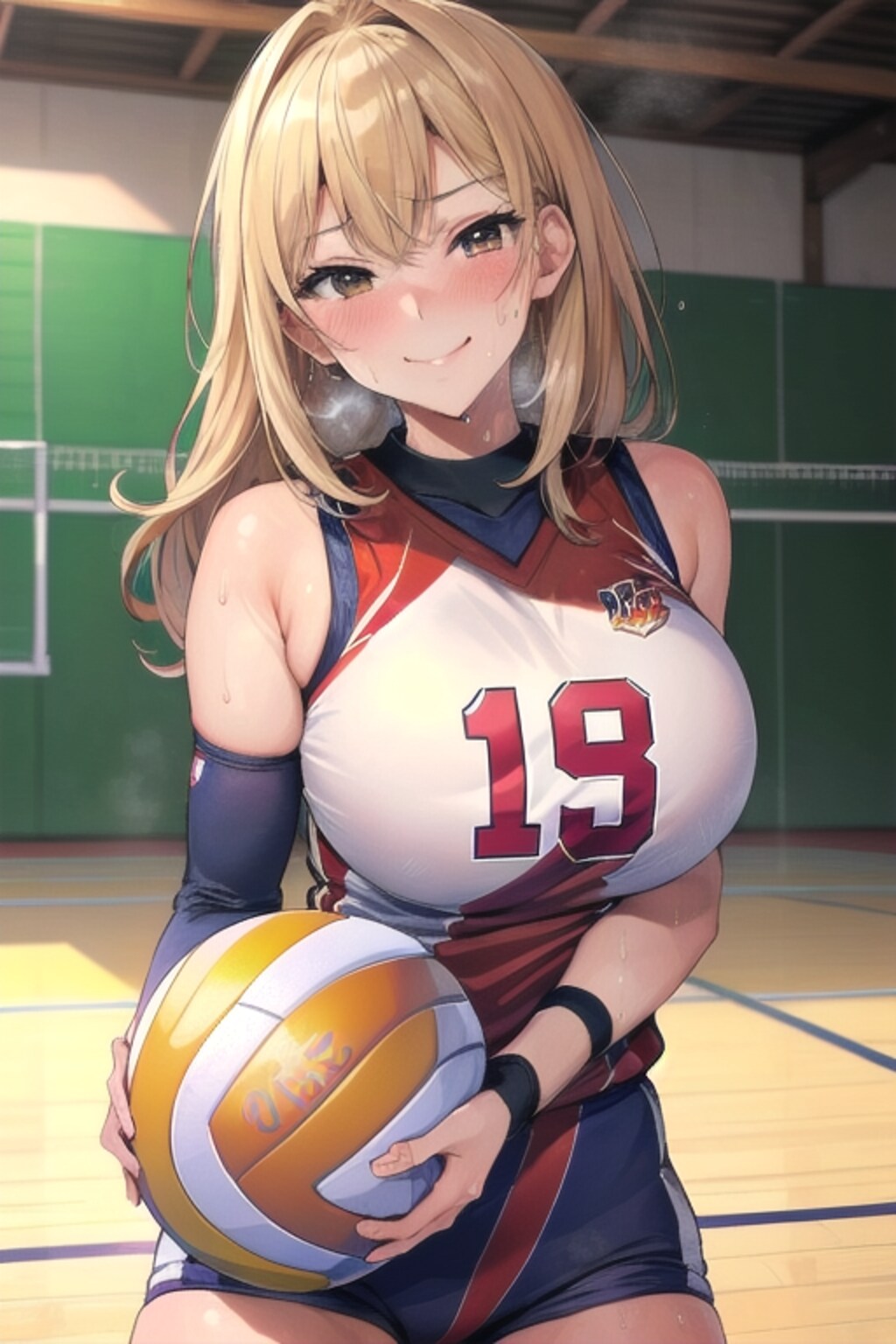 ドヤ顔バレー女子