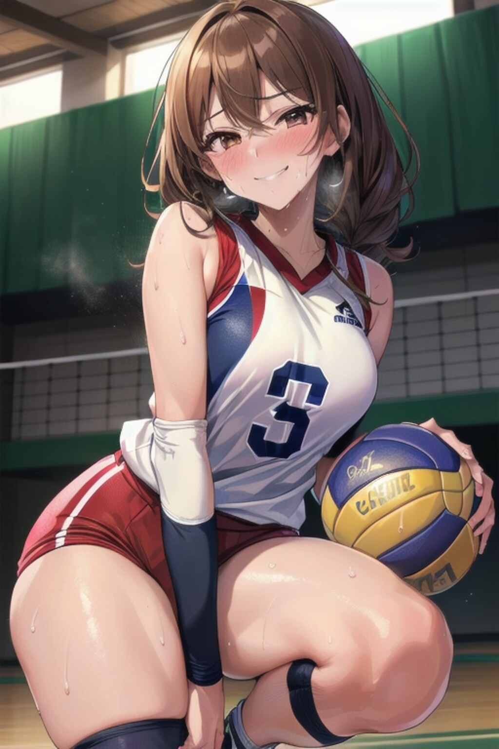 ドヤ顔バレー女子