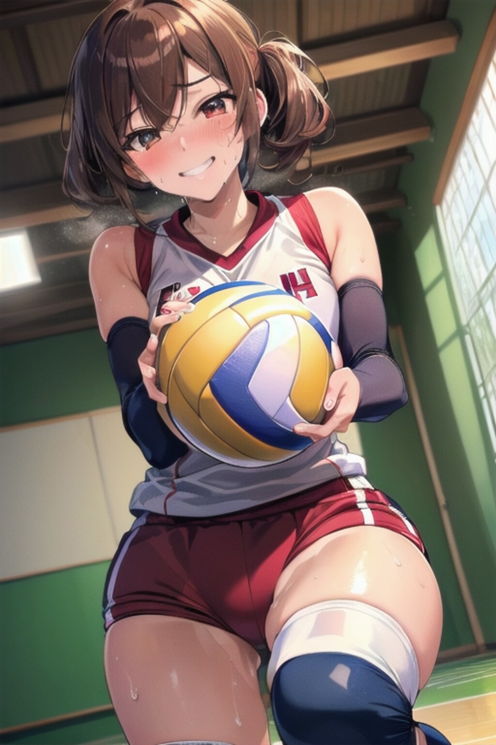 ドヤ顔バレー女子
