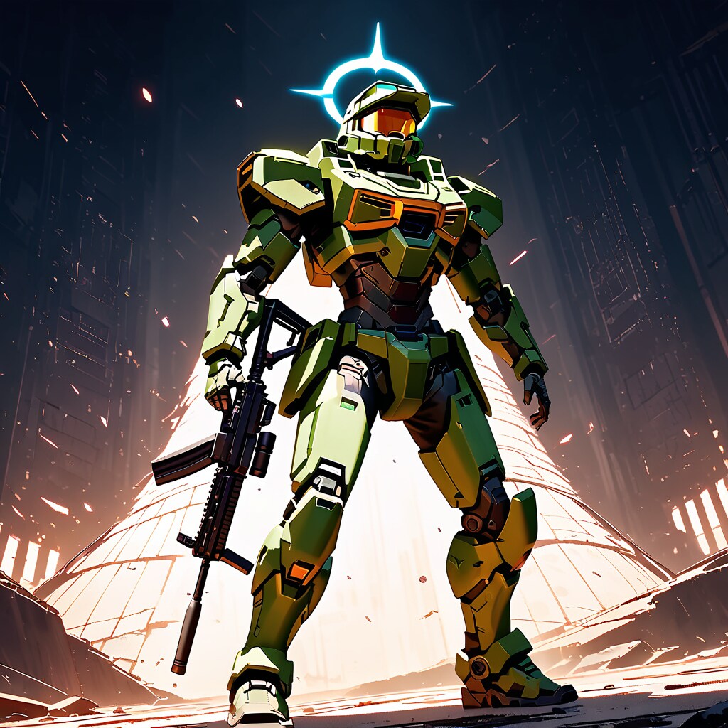 #HALO でHALOのマスターチーフを生成
