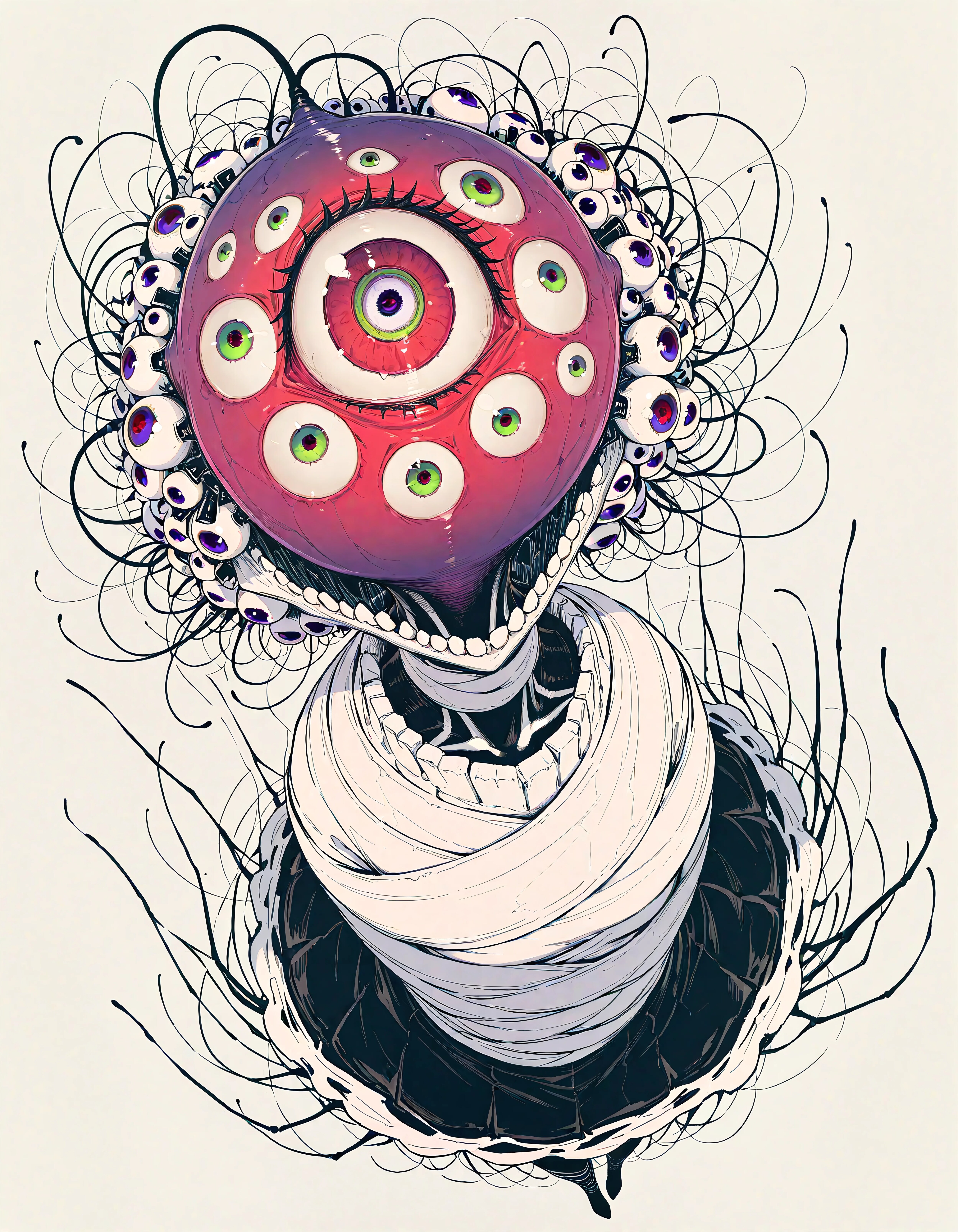 The Sovereign of Thousand Gazes | の人気AIイラスト・グラビア