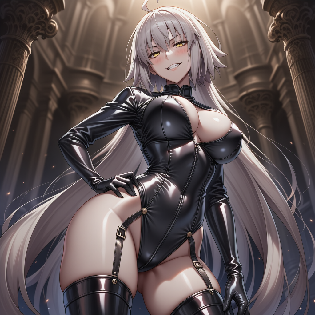 段々脱がされていくジャンヌ・オルタ