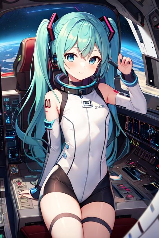宇宙船　PixAI