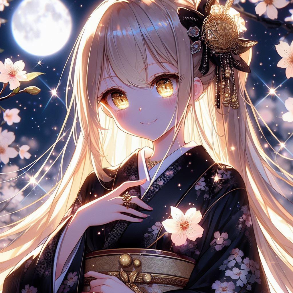 夜桜