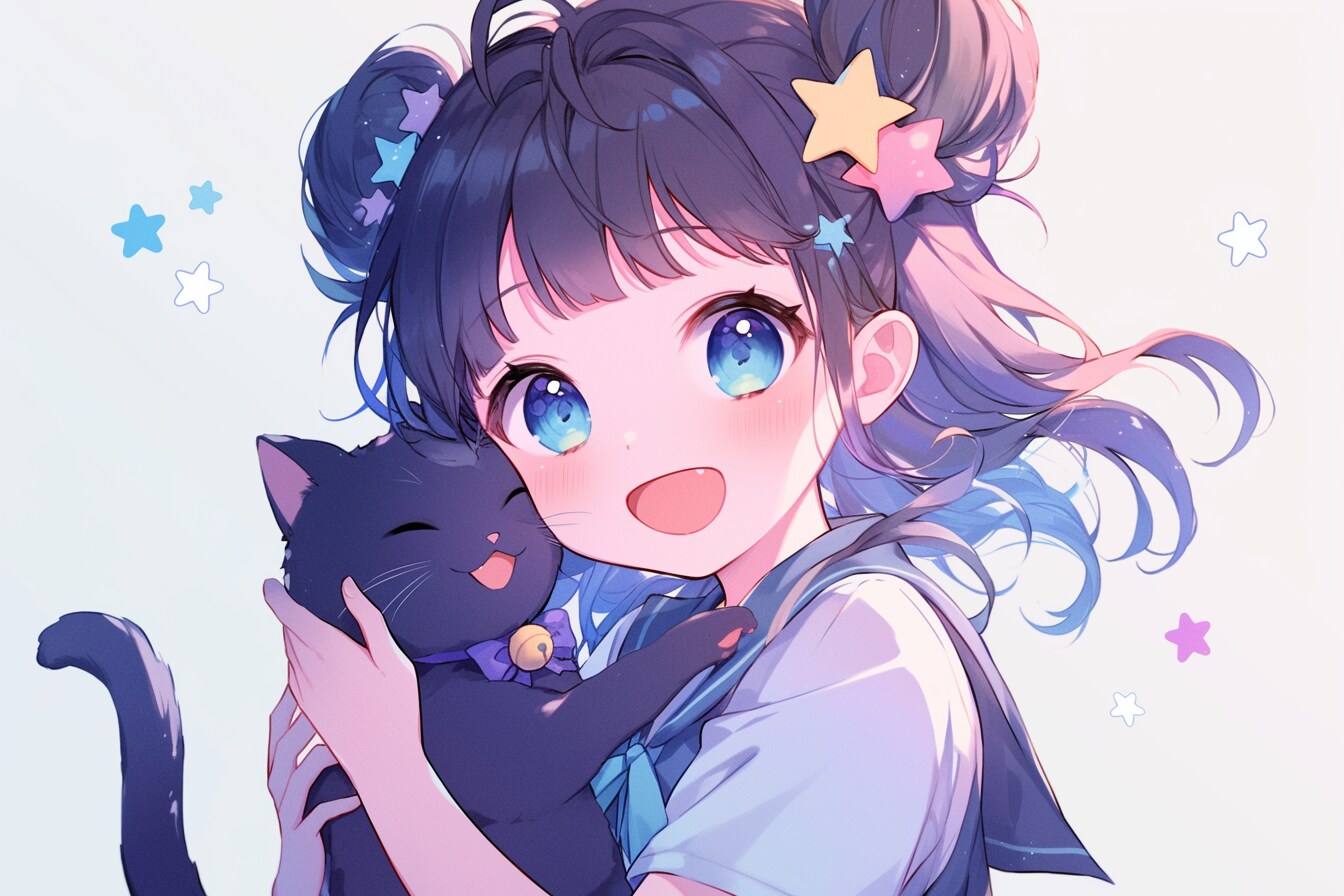 猫🐈とおだんごちゃん🍡✨10 | の人気AIイラスト・グラビア