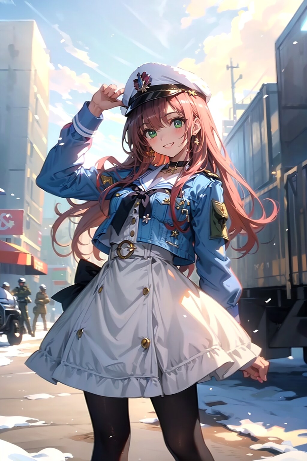 ミリタリーっぽい？ 魔法少女 | の人気AIイラスト・グラビア