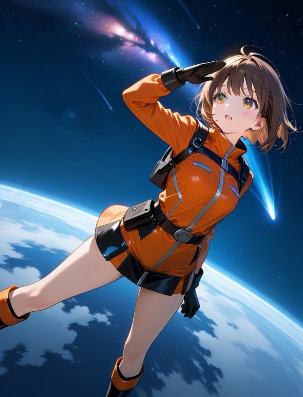 宇宙ステーション。