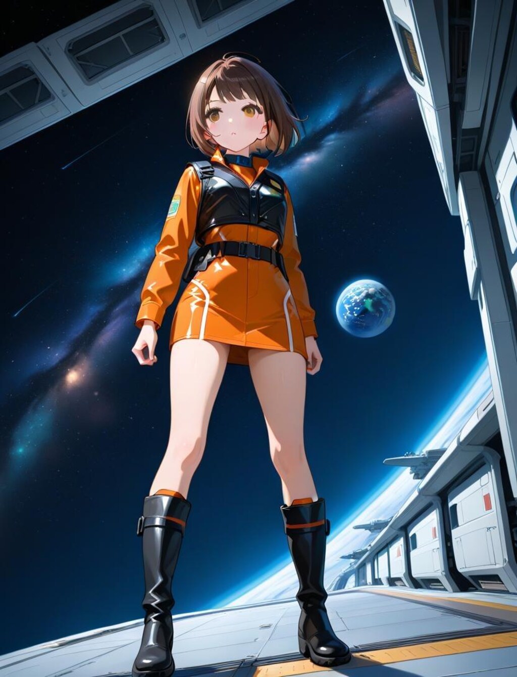 宇宙ステーション。