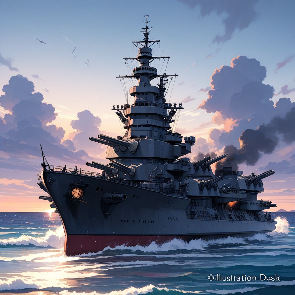 軍艦 | の人気AIイラスト・グラビア