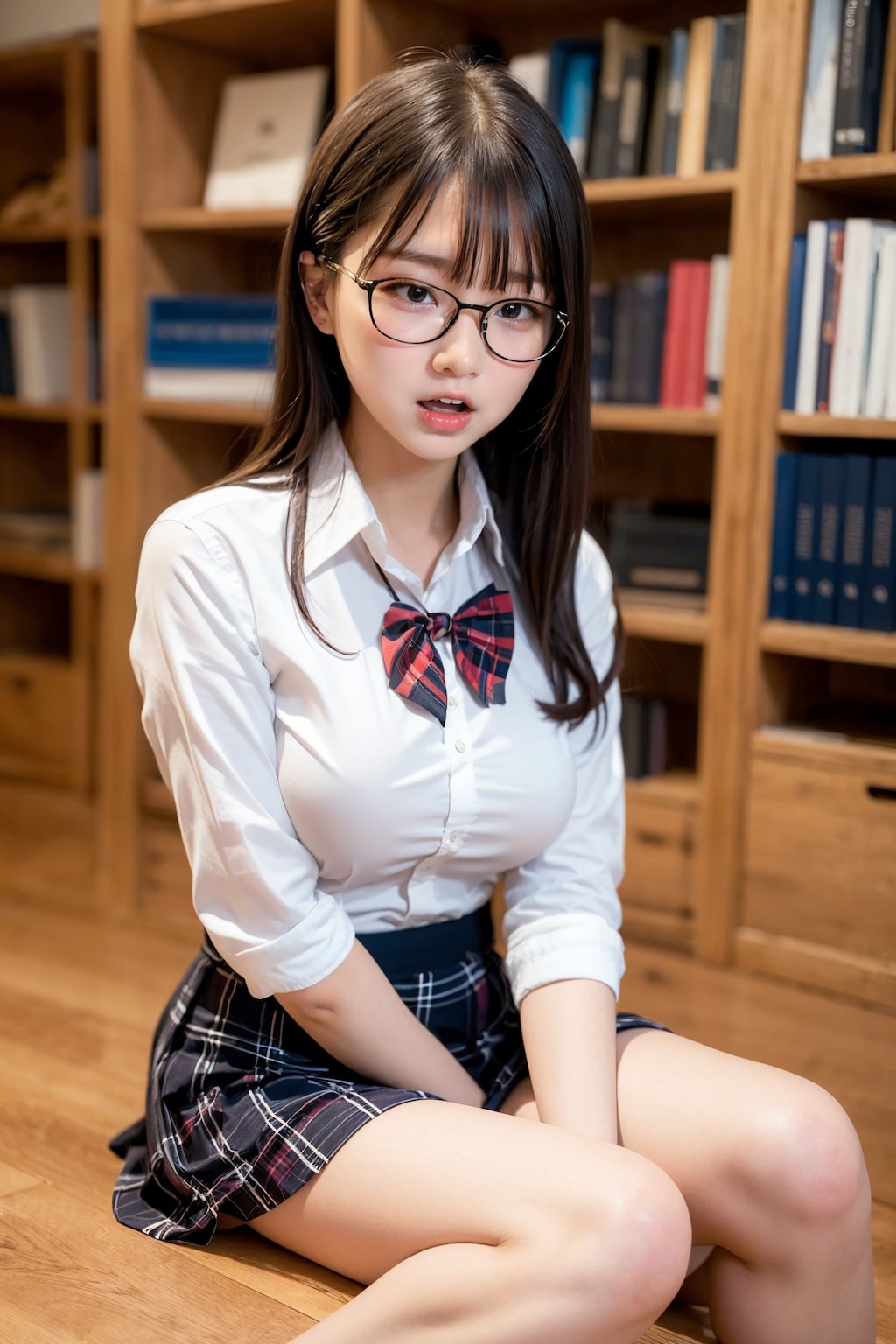 眼鏡っ子JK